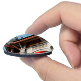 China Xiamen Riguangyan 3D Fridge Magnet Crystal Glass