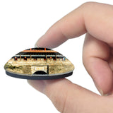 China Yunnan Dali Old Town 3D Fridge Magnet Crystal Glass