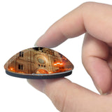 Ecuador Cathedral Of Cuenca 3D Fridge Magnet Crystal Glass