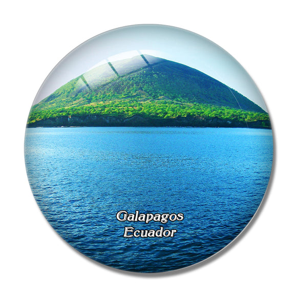 Ecuador Galapagos Island 3D Fridge Magnet Crystal Glass