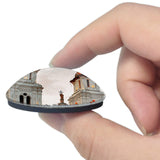 Ecuador Santo Domingo Basin Church 3D Fridge Magnet Crystal Glass