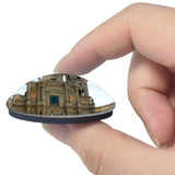 Italy Acireale Cattedrale 3D Fridge Magnet Crystal Glass