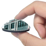 Italy Alexandria Torpedo Factory Art Center 3D Fridge Magnet Crystal Glass