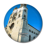 Italy Altamura Cattedrale 3D Fridge Magnet Crystal Glass