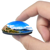 Italy Amalfi Coast Sea Beach 3D Fridge Magnet Crystal Glass