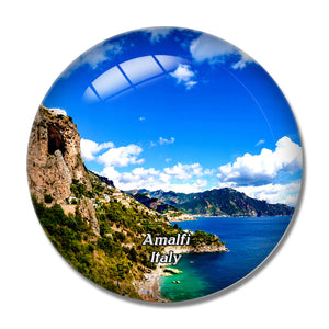 Italy Amalfi Coast Sea Beach 3D Fridge Magnet Crystal Glass