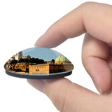 Italy Ancona Landscape 3D Fridge Magnet Crystal Glass