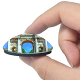 Italy Arco Della Pace 3D Fridge Magnet Crystal Glass