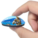 Italy Assisi St Francis Lago Maggiore 3D Fridge Magnet Crystal Glass