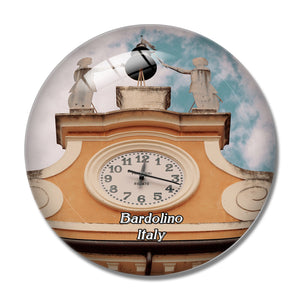 Italy Bardolino Clock Tower 3D Fridge Magnet Crystal Glass