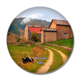 Italy Bovino 3D Fridge Magnet Crystal Glass