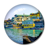 Italy Brescia Castle Desenzano Del Garda 3D Fridge Magnet Crystal Glass