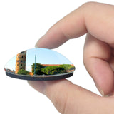 Italy Caorle Bell Tower 3D Fridge Magnet Crystal Glass