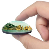 Italy Capri Sea Rocks 3D Fridge Magnet Crystal Glass