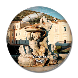 Italy Caserta Statue Fontana 3D Fridge Magnet Crystal Glass