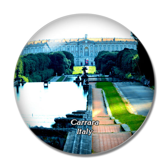 Italy Caserta The Royal Palace Campania 3D Fridge Magnet Crystal Glass