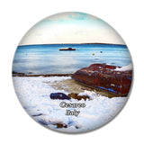 Italy Cesareo 3D Fridge Magnet Crystal Glass