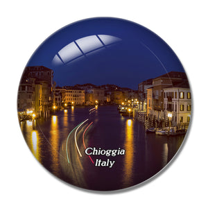 Italy Chioggia 3D Fridge Magnet Crystal Glass