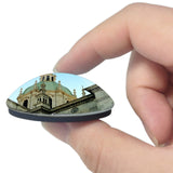 Italy Como Cathedral Spires 3D Fridge Magnet Crystal Glass