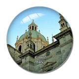 Italy Como Cathedral Spires 3D Fridge Magnet Crystal Glass