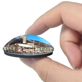 Italy Como Lecco 3D Fridge Magnet Crystal Glass