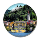Italy Como Varenna 3D Fridge Magnet Crystal Glass
