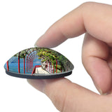 Italy Como Varenna Trellis Portico 3D Fridge Magnet Crystal Glass