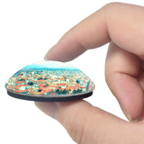 Italy Cosenza 3D Fridge Magnet Crystal Glass