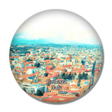 Italy Cosenza 3D Fridge Magnet Crystal Glass