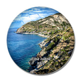 Italy Elba Island 3D Fridge Magnet Crystal Glass