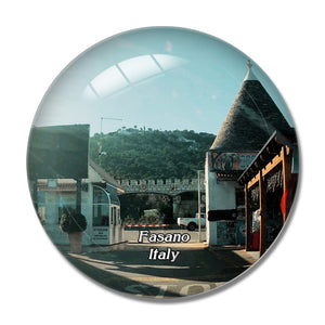 Italy Fasano Zoo Safari 3D Fridge Magnet Crystal Glass