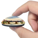 Italy Florence Arno River 3D Fridge Magnet Crystal Glass