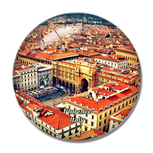 Italy Florence scape Landscape 3D Fridge Magnet Crystal Glass