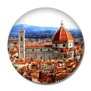 Italy Florence Duomo 3D Fridge Magnet Crystal Glass