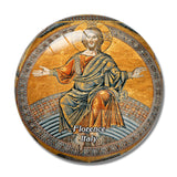 Italy Florence Mosaic Baptismal Ceiling Saint-Jean 3D Fridge Magnet Crystal Glass