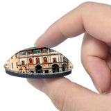 Italy Florence Ponte Vecchio 3D Fridge Magnet Crystal Glass