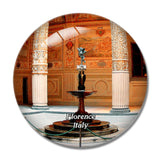 Italy Florence Renaissance Palazzo Vecchio 3D Fridge Magnet Crystal Glass