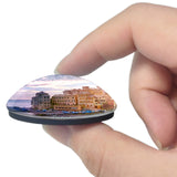 Italy Genoa Bogliasco Liguria Sea 3D Fridge Magnet Crystal Glass