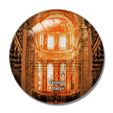 Italy Genoa Cathedral 3D Fridge Magnet Crystal Glass