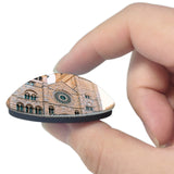 Italy Genoa 3D Fridge Magnet Crystal Glass