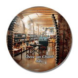 Italy Greve Ian Chianti Enoteca Falorni 3D Fridge Magnet Crystal Glass