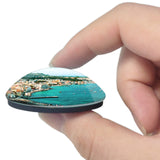 Italy Ischia 3D Fridge Magnet Crystal Glass