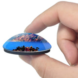 Italy Iseo Lake 3D Fridge Magnet Crystal Glass