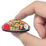 Italy La Spezia Riomaggiore Cinque Terre 3D Fridge Magnet Crystal Glass