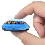 Italy La Spezia Sea 3D Fridge Magnet Crystal Glass