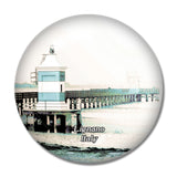 Italy Lignano Sabbiadoro 3D Fridge Magnet Crystal Glass