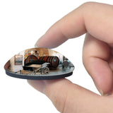 Italy Manduria Museo della Civilta del Vino Primitivo 3D Fridge Magnet Crystal Glass