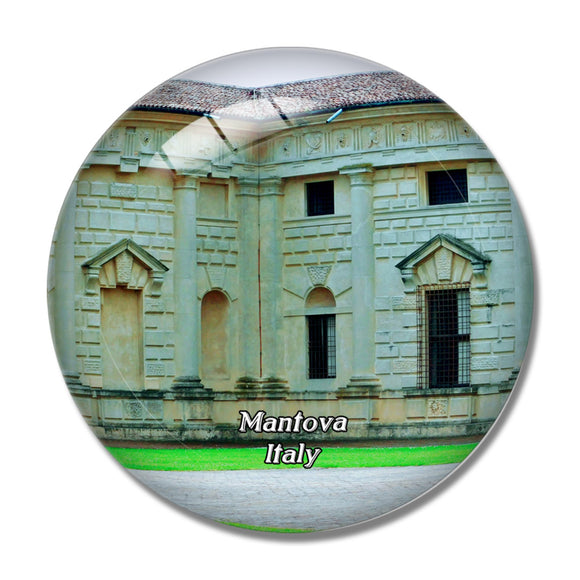 Italy Mantova Palazzo Del Te 3D Fridge Magnet Crystal Glass