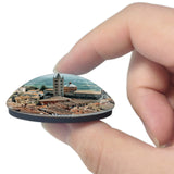 Italy Massa 3D Fridge Magnet Crystal Glass