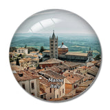 Italy Massa 3D Fridge Magnet Crystal Glass